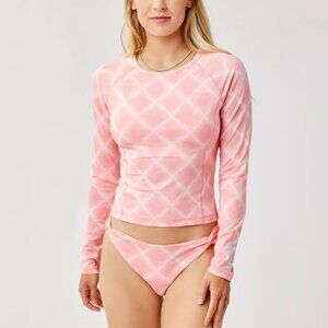 CARVE DESIGNS NWT UPF 50 CHARLIE SUNSHIRT RASHGUARD SWIM TOP S
